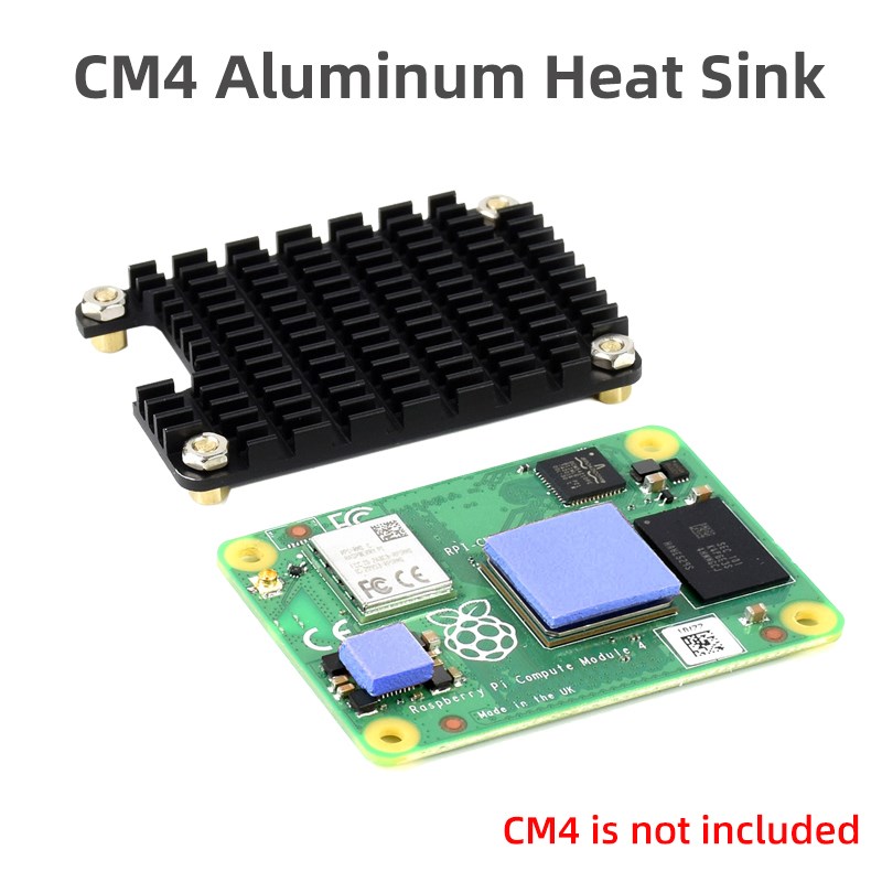 Raspberry Pi Water Cooling Kit - Raspberry Pi CM4 Aluminum Alloy Heatink