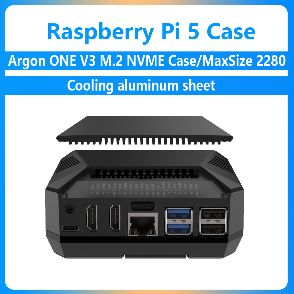 Argon One V3 M.2 Nvme Case - Argon ONE V3 M.2 NVME Case
