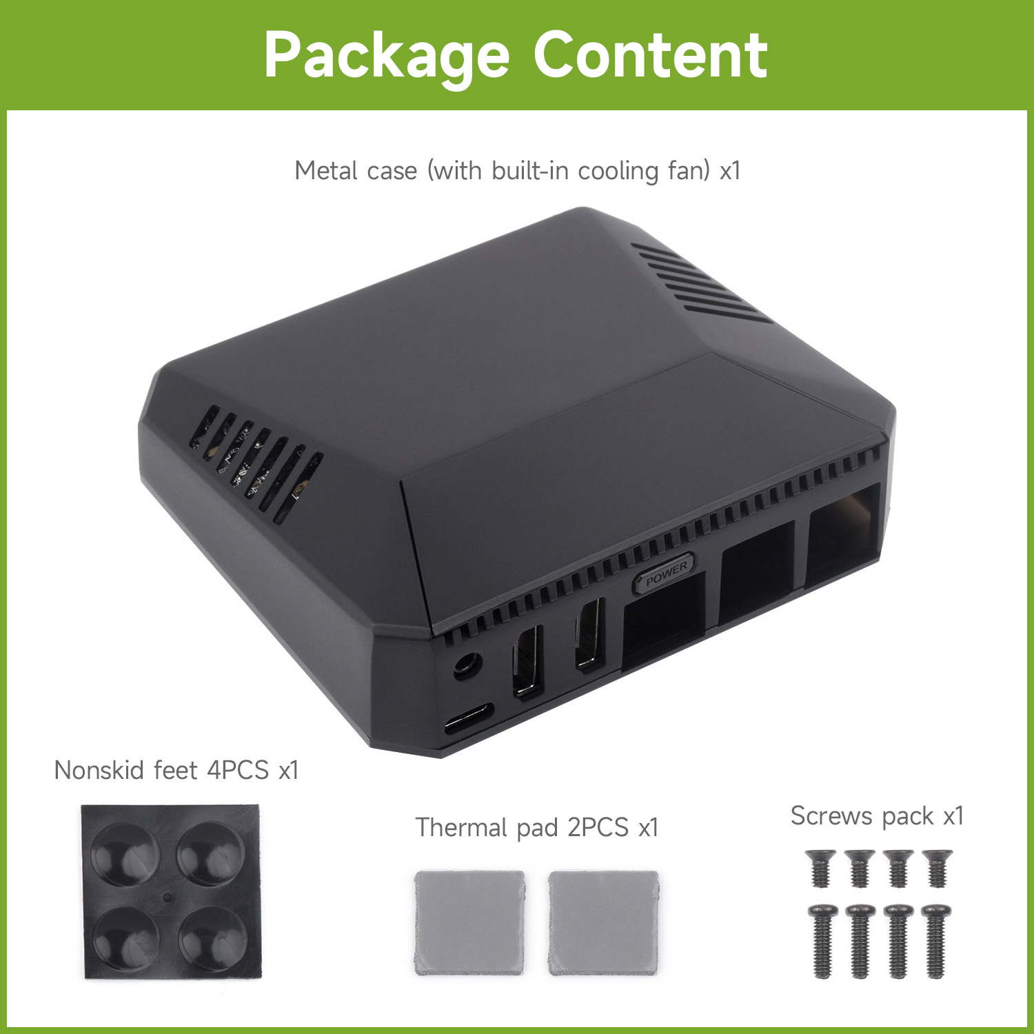 Argon One V3 M.2 Nvme Case - Waveshare Argon ONE V3 Aluminum Alloy