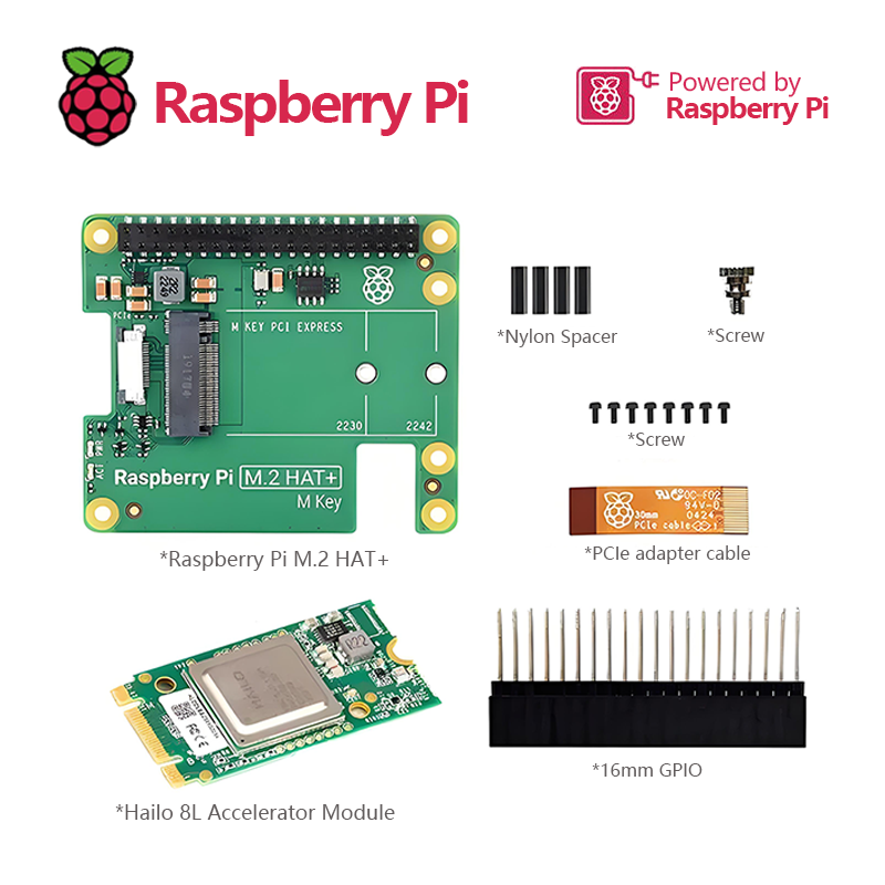Official Raspberry Pi 5 AI Kit - Raspberry Pi Ai Kit Hailo-8L review and price