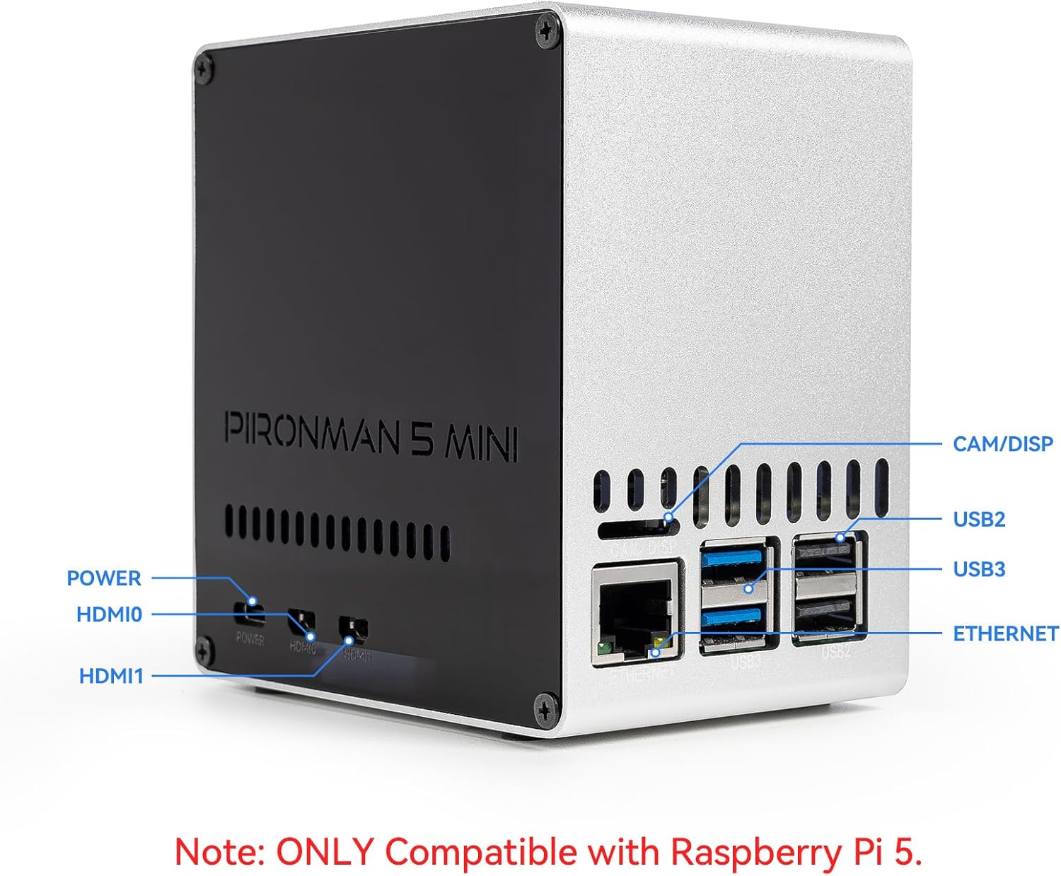 Pironman 5-Mini NVMe M.2 SSD P - Raspberry Pi Ai Kit Hailo-8L review and price
