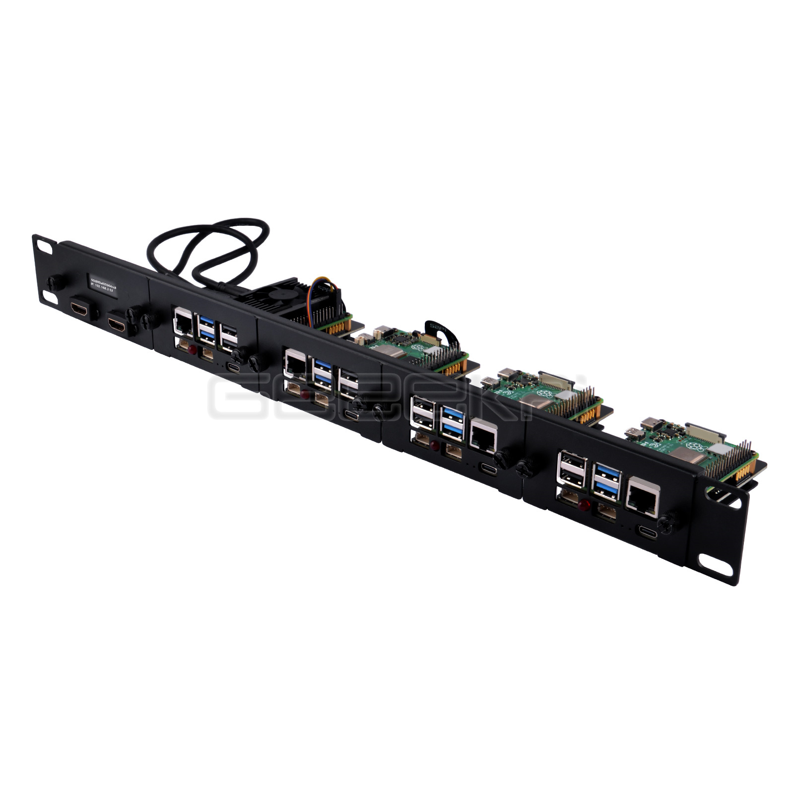 1U Rackmount Steel Bracket Kit - Raspberry Pi Rackmount 1U 19 Inch review and price