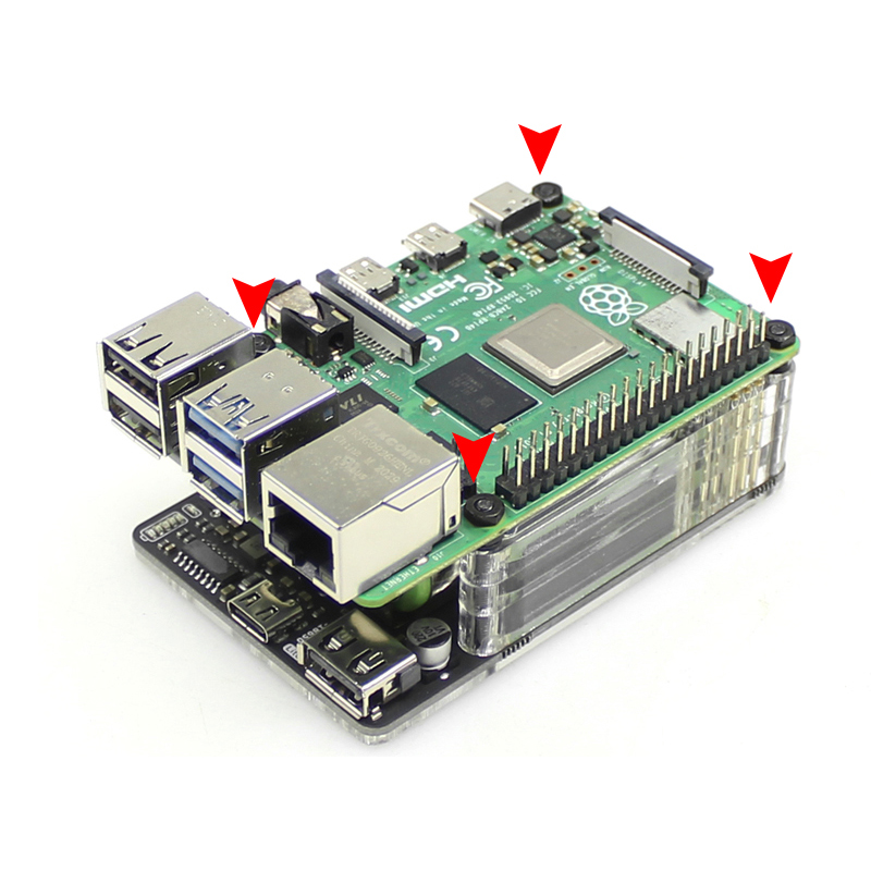 Raspberry Pi 4B 3B+ 3B 5V 3A U - Raspberry Pi Uninterrupted Power Supply Ups 18650 review and price