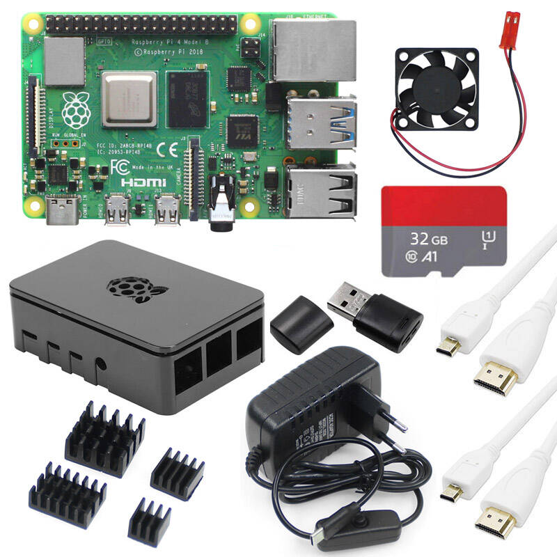 Raspberry Pi 4B 8GB Basic Kit  - Raspberry Pi 4 8Gb Ram Kit review and price