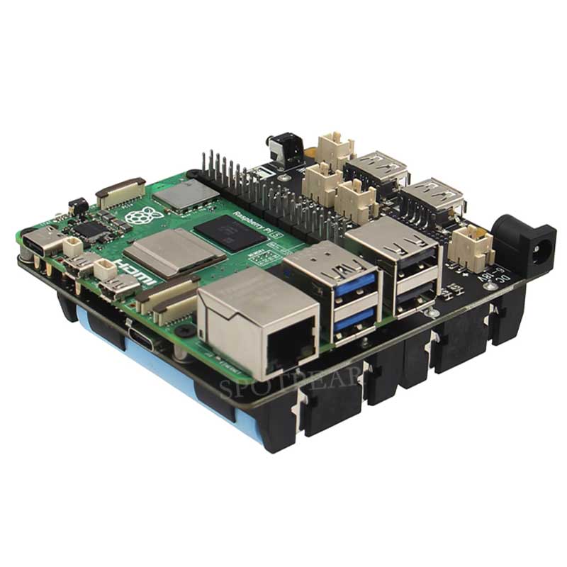 Raspberry Pi 5 UPS Expansion B - Raspberry Pi Uninterrupted Power Supply Ups 18650 review and price